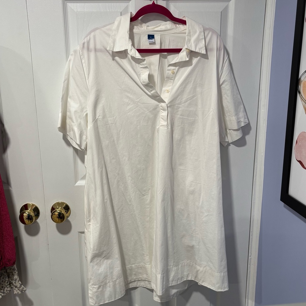 Old Navy White Mini Dress